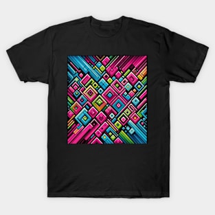 Abstract Geometric Pattern T-Shirt